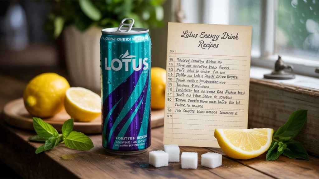 Lotus Energy Drink Recipes