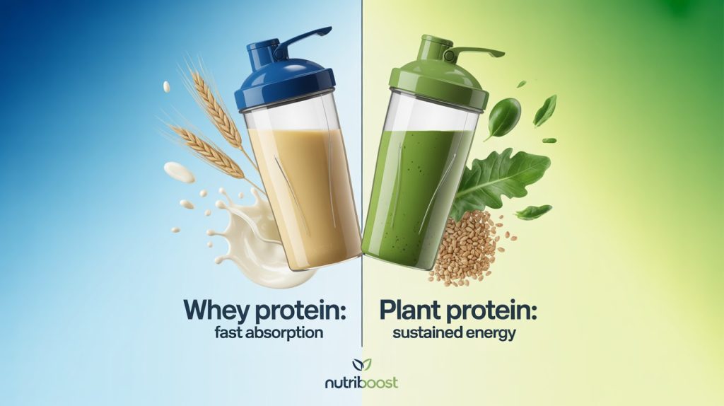 whey protein vs plant protein
