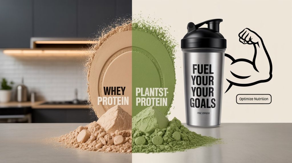 whey protein vs plant protein