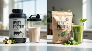 whey protein vs plant protein